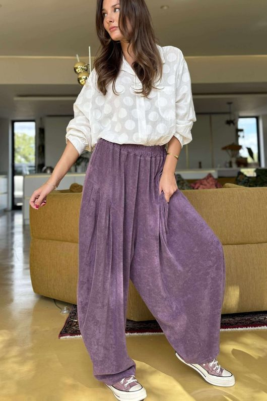 The Terry B Sia Pant Dewberry